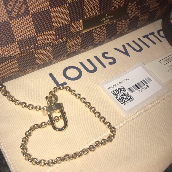 ❌SOLD❌ Louis Vuitton Favorite MM in Damier Ebene - Picture 3 of 6